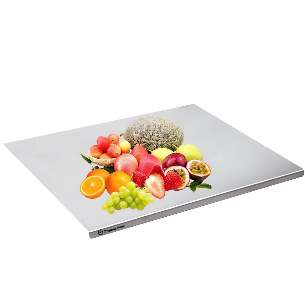 Premium Stainless Steel Chopping Board – Heavy-Duty, Rust-Resistant, Hygienic Prep Surface